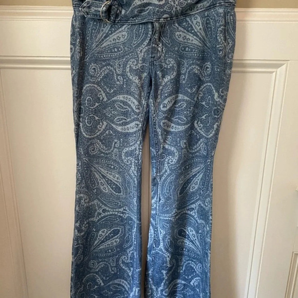 Free People Paisley Journey Flare Jean 28 - Picture 10 of 11